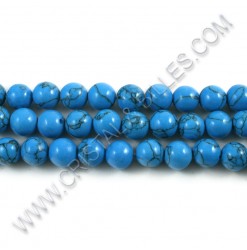 Turquoise dark blue 06mm...