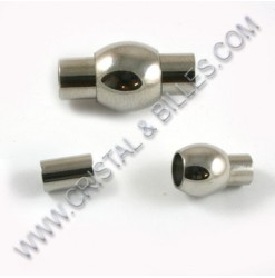 Magnetic clasp 17x09mm, Nickel