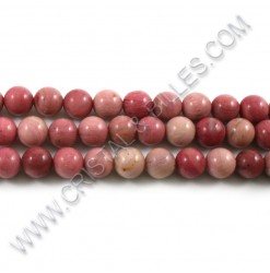 Rhodochrosite Pink, 06mm -...