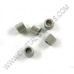 Beads 5 x 4.5mm, Stainless...