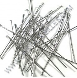 Headpin 25mm x .7mm nickel