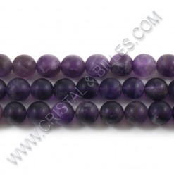 Amethyst matte 08mm -...