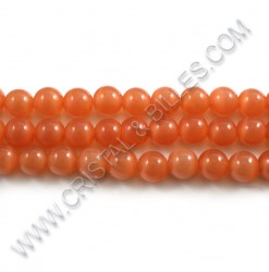 Oeil de chat Orange 08mm -...