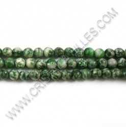 Green spot stone 6mm mât -...