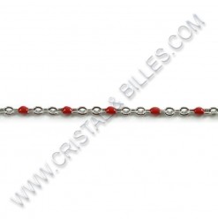 Fancy red 2.0mm, Stainless...