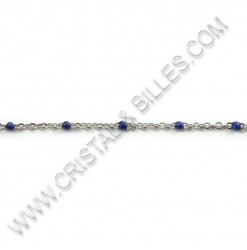 Fancy blue 2.0mm, Stainless...