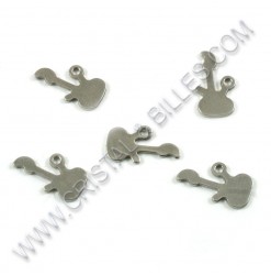 Charm guitar 12x7mm,...