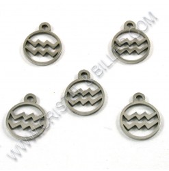 Charm "Aquarius" 11mm,...