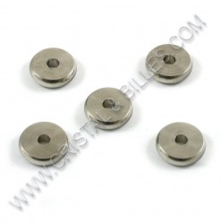 Bead 8x2mm, Stainless 304 -...