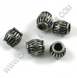 Bead 10x11mm, Stainless 304...
