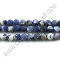 Sodalite mât Gr. B 08mm -...