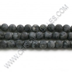 Labradorite matte 08mm -...