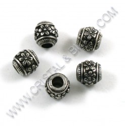 Beads 10x10mm, Stainless...
