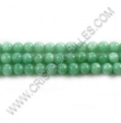 Jade Myanmar green, 06mm -...