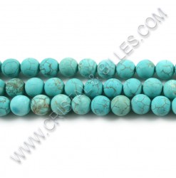 Turquoise naturelle 08mm...