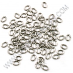 Jumpring 7 x 4.5mm x .8mm,...