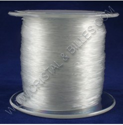 Elastic wire 0.8mm, Clear -...