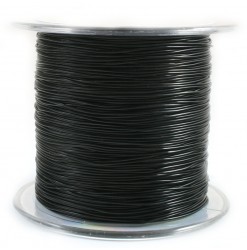 Elastic wire 0.8mm, Black -...