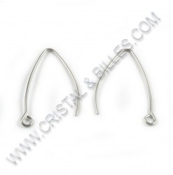 Earring 30x20mm, Stainless...