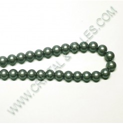 Glass pearl Green antique...
