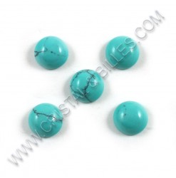 Cabochon 10mm Turquoise -...