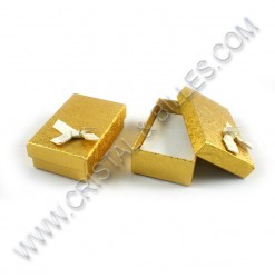 Box 80x50x30mm, Gold - Qty : 6