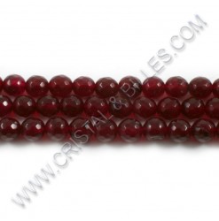 Jade Ruby faceted, 08mm -...
