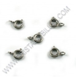 Clasp spring ring 5mm, SS...