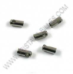 Connecteur 8.5x4mm, Inox -...