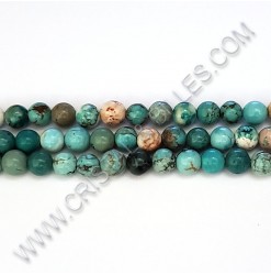 Turquoise dyed, 06mm -...