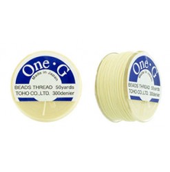 Thread One-G size B, Cream...