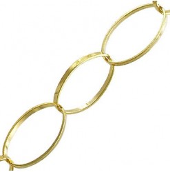 Chaine ovale "anneaux...