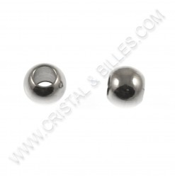 Bead 06x08mm, Stainless 304...