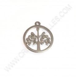 Charm tree of life 17x15mm,...