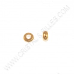 Billes 4x2mm, Inox. or -...