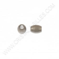 Billes 5x6mm Stardust, Inox...