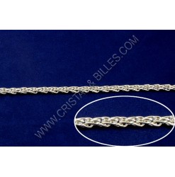 Chaine triple maille 5x4mm,...