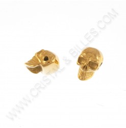 Bead Skull 14x10mm,...