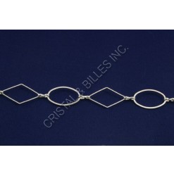 Chain oval-diamond, 13-14mm...