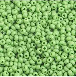 Seed beads 11/0 Light green...