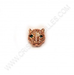 Metal bead Lion 11mm, Rose...