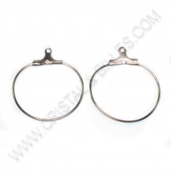 Ear hoop 25mm, Stainless...