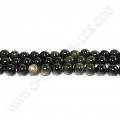 Obsidian Golden sheen 08mm...