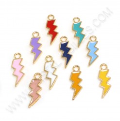 Charm Lightning mix 20x7mm...