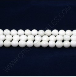 Shell beads 08mm -...