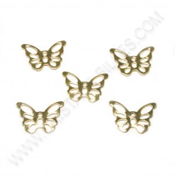 Breloque papillon 15x10mm,...