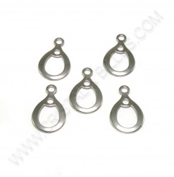 Charm drop 17x11mm,...