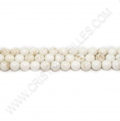 Howlite Cream, 06mm -...