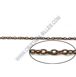Chain oval 4x3mm, Antique...