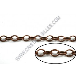 Chain oval 13x11mm, Antique...